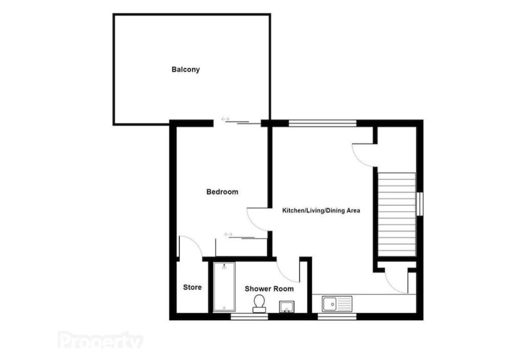 Skippingstone Beach Loft With Amazing Sea Views Μπάνγκορ Εξωτερικό φωτογραφία